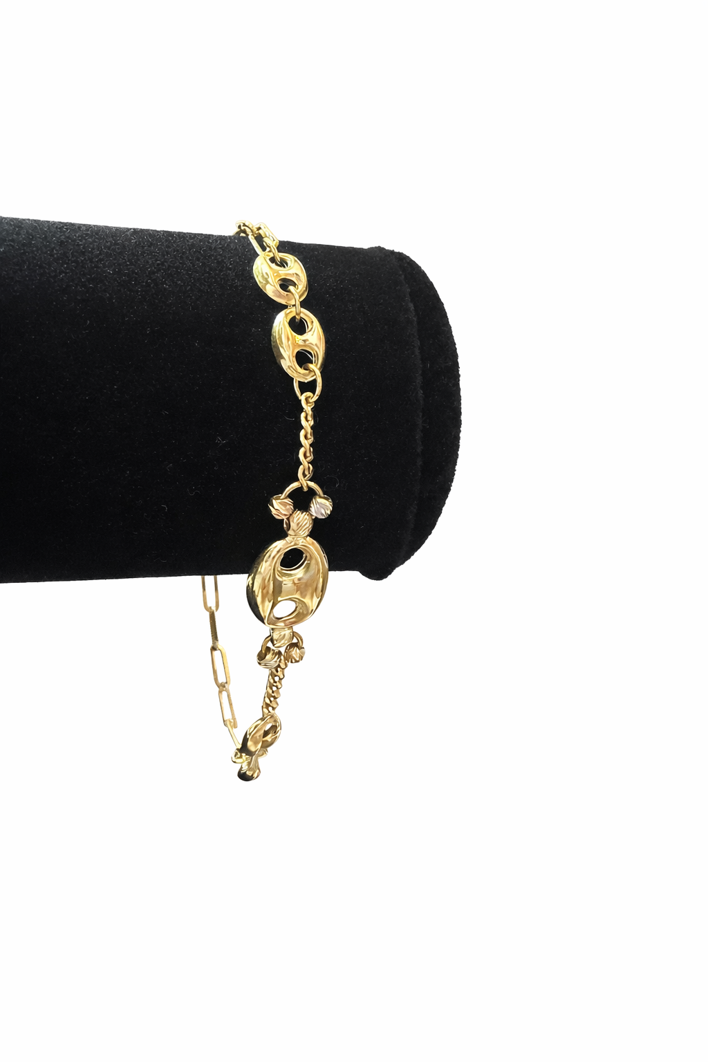 10K Gold Mariner Link Bracelet