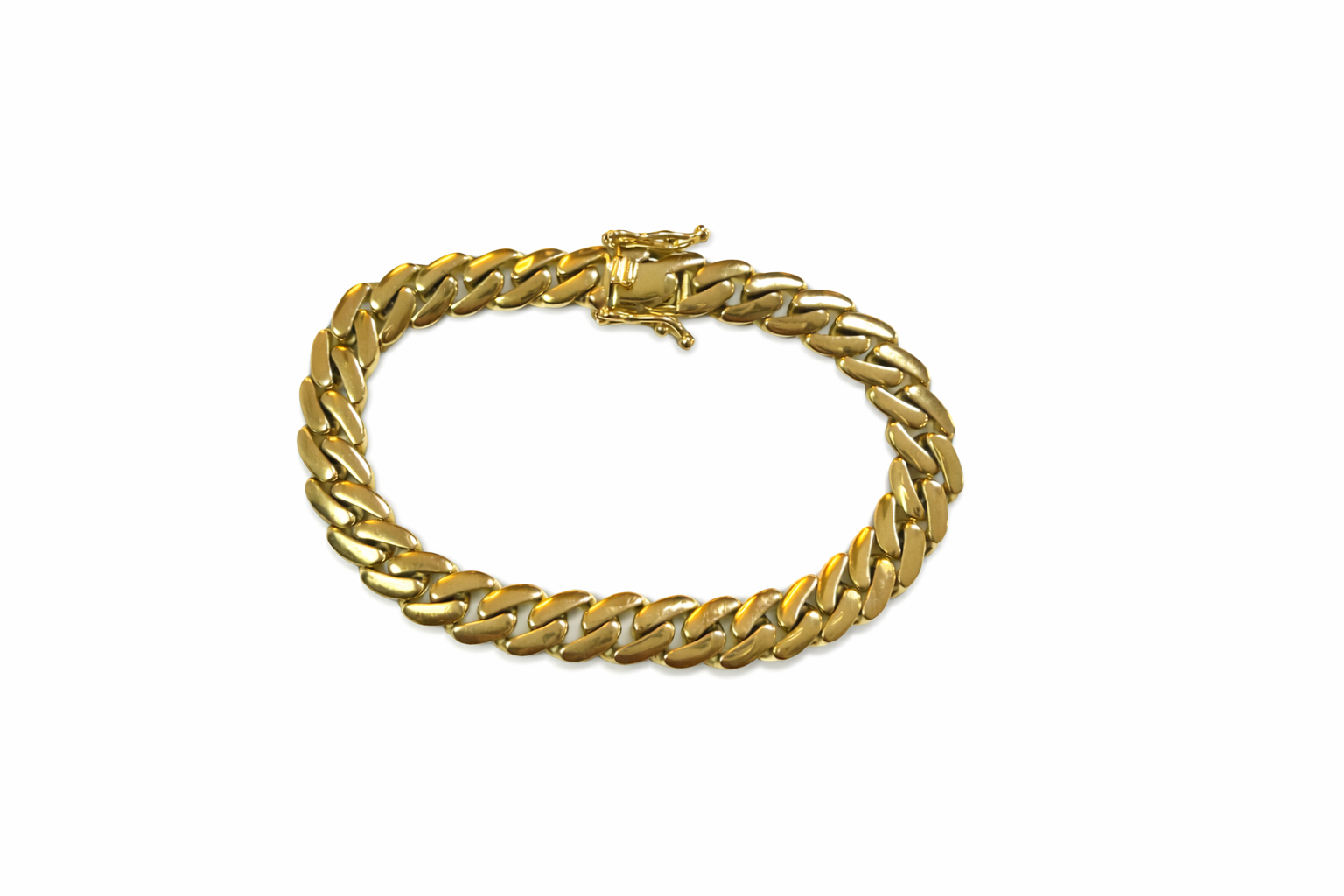 10K Gold Cuban Link Bracelet